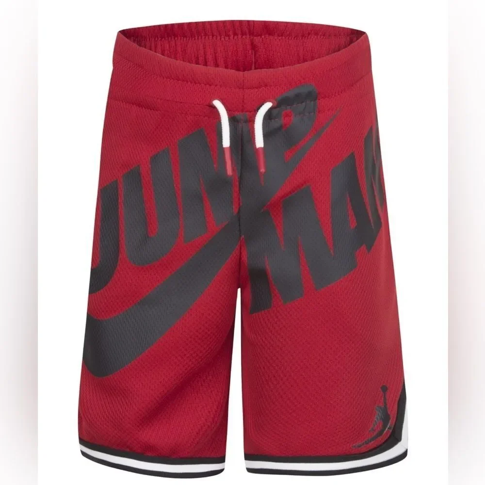 Nike Boys Jordan Jordan Little Boys Jumpman by Nike Mesh Shorts - Gym Red 6